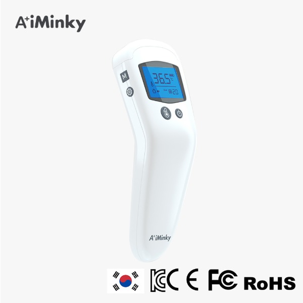 A+ Iminky 국산 비접촉 적외선 온도 측정기 온도계 IMK-1000